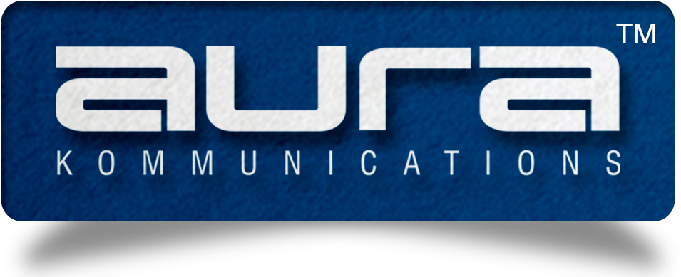 Aura Kommunications © 2016 All Rights Reserved - Electric Blue (1027x442), Png Download