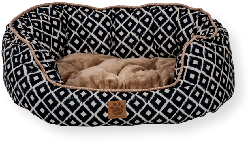 Ikat Day Dreamer Dog Bed Medium Navy - Precision Pet Snoozzy Ikat Ease Daydreamer Pet Bed, (900x900), Png Download