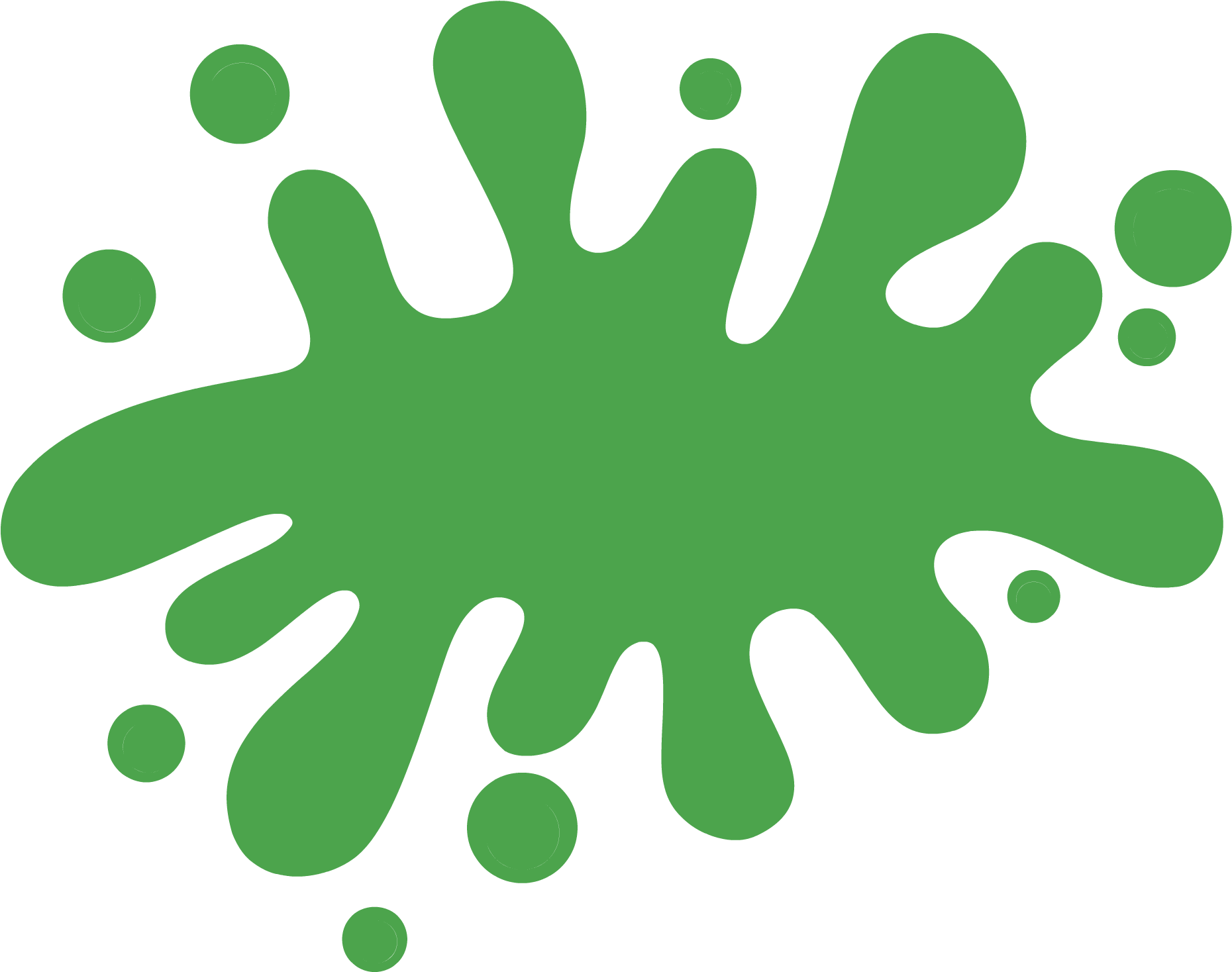 Paint Splat Paint Splat Pittsburgh Upper Cervical Chiropractic (2000x2000), Png Download