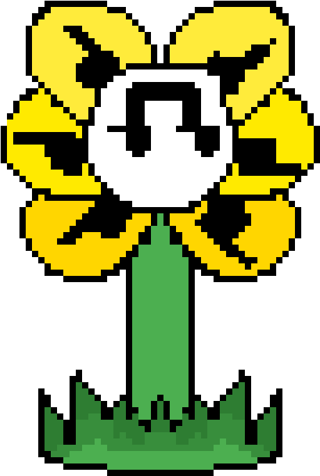 Toypiano Flowey - Cross (1125x900), Png Download