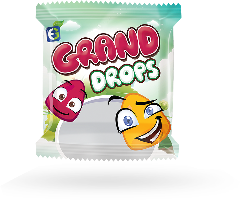Grand Drops - Cartoon (1280x860), Png Download