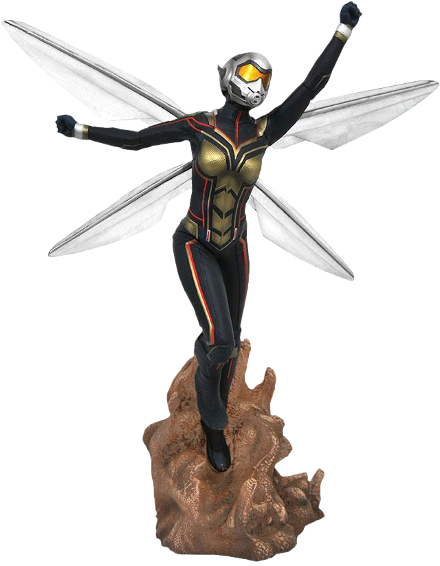 Ant-man And The Wasp - Ant Man And The Wasp Statue (671x900), Png Download