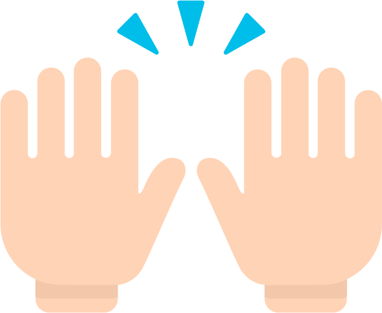 Person Raising Both Hands In Celebration Emoji Emojipedia - Mozilla (768x768), Png Download