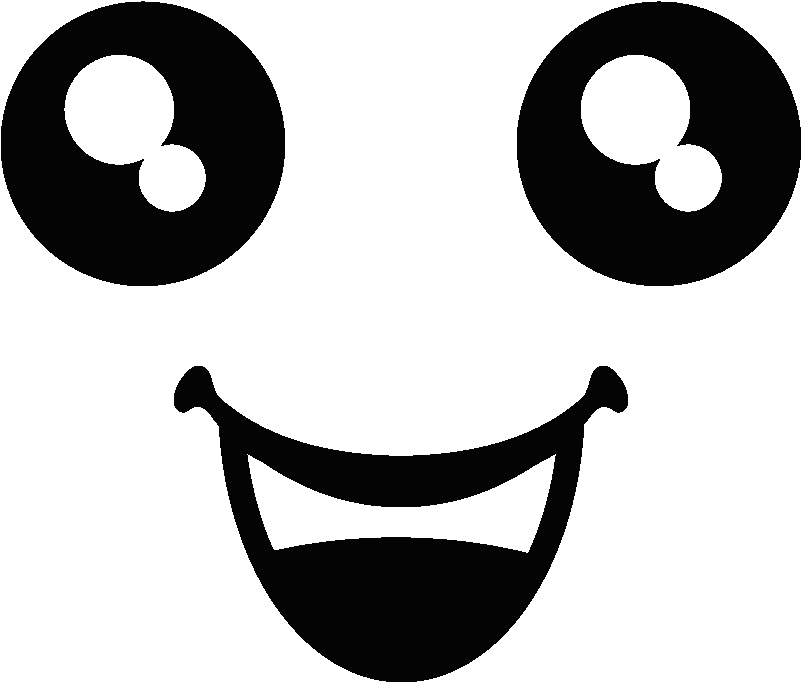 Sticker Visage Ambiance Sticker Suit Face - Circle (800x800), Png Download