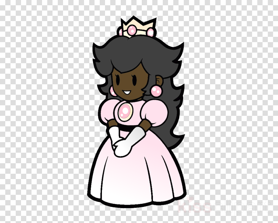 Princess Peach Clipart Princess Peach Rosalina Princess - Minnie Mouse Cupcake Png (900x720), Png Download