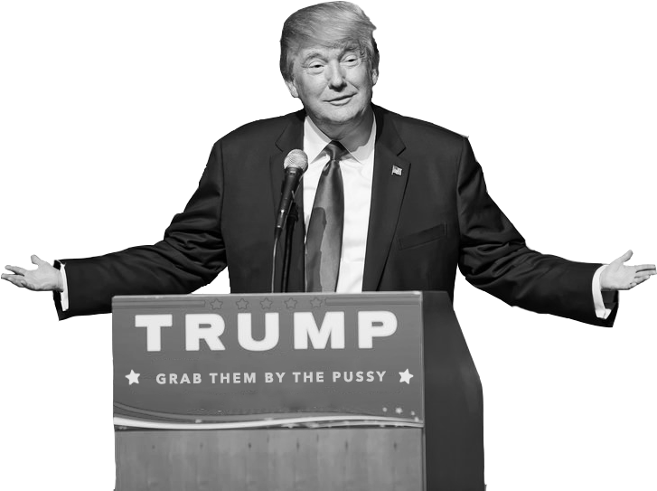 Grab Them By The Pussy - Newspaper (797x683), Png Download