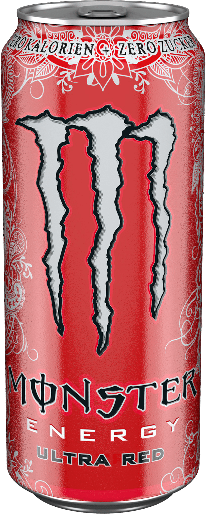 Monster Ultra Red Energy Drink - 16 Fl Oz Can (1875x2500), Png Download