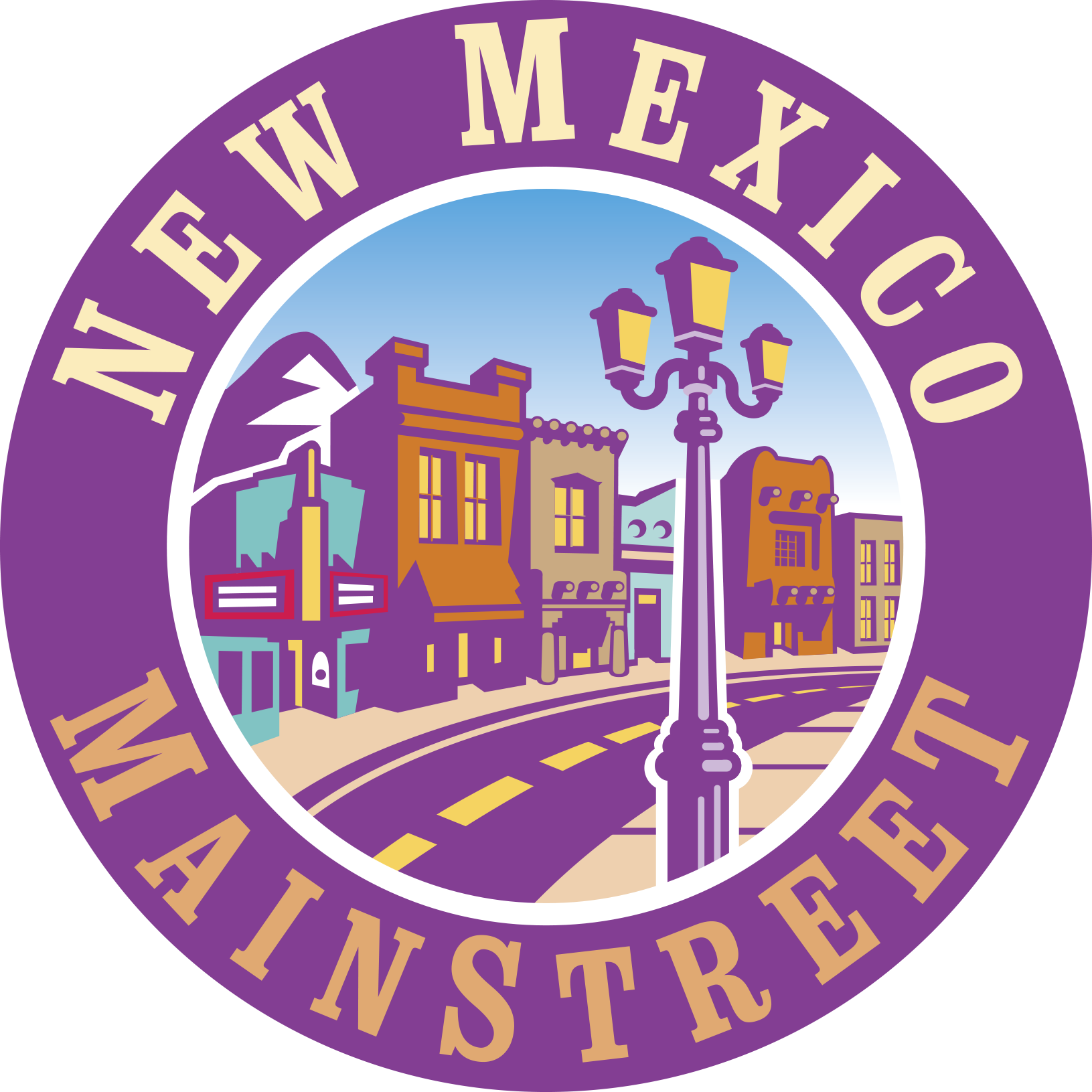 Nmms Logo Basic - New Mexico Mainstreet Logo (1631x1631), Png Download