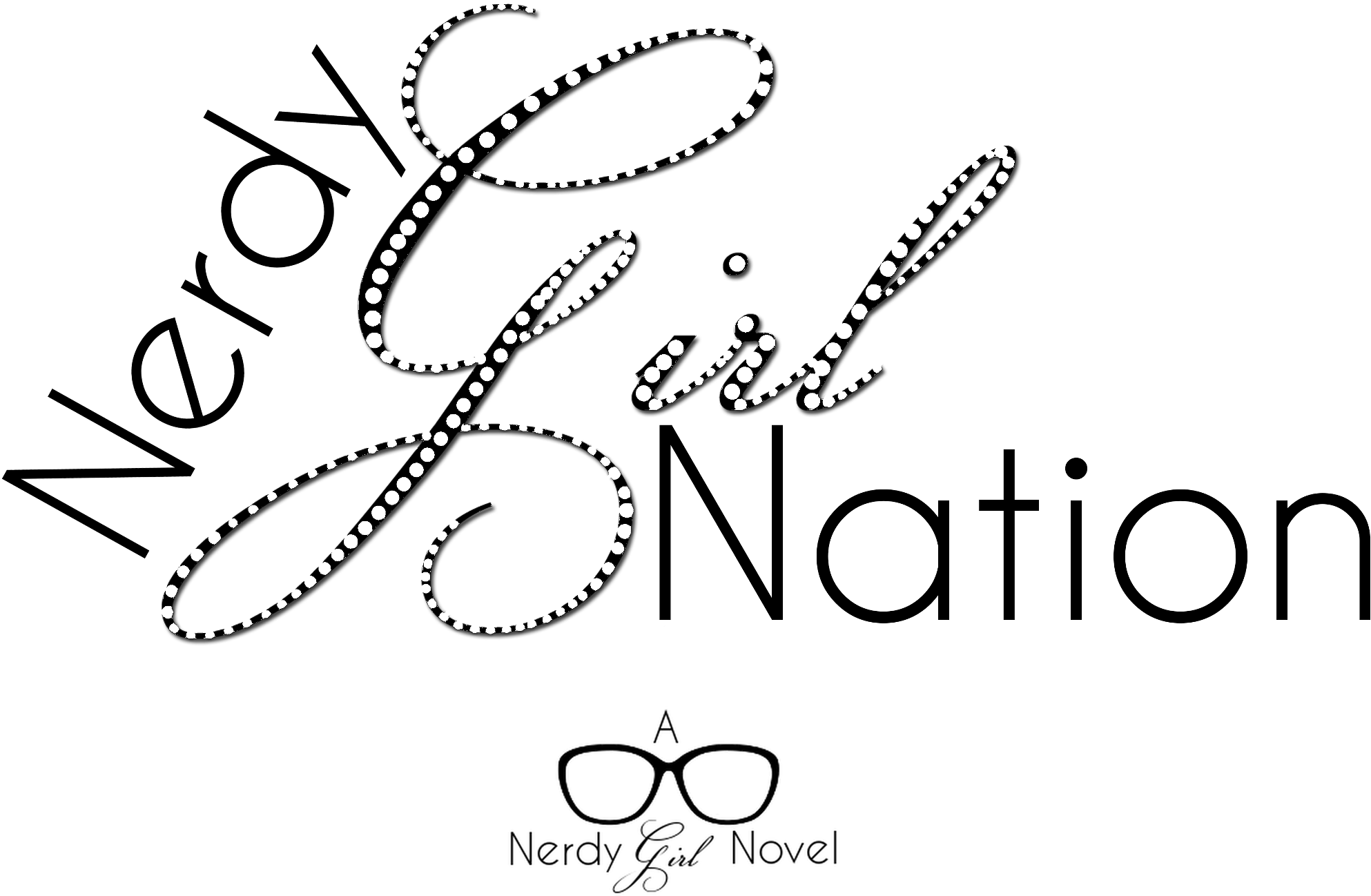 Nerdy Girl Nation - Calligraphy (2084x2084), Png Download