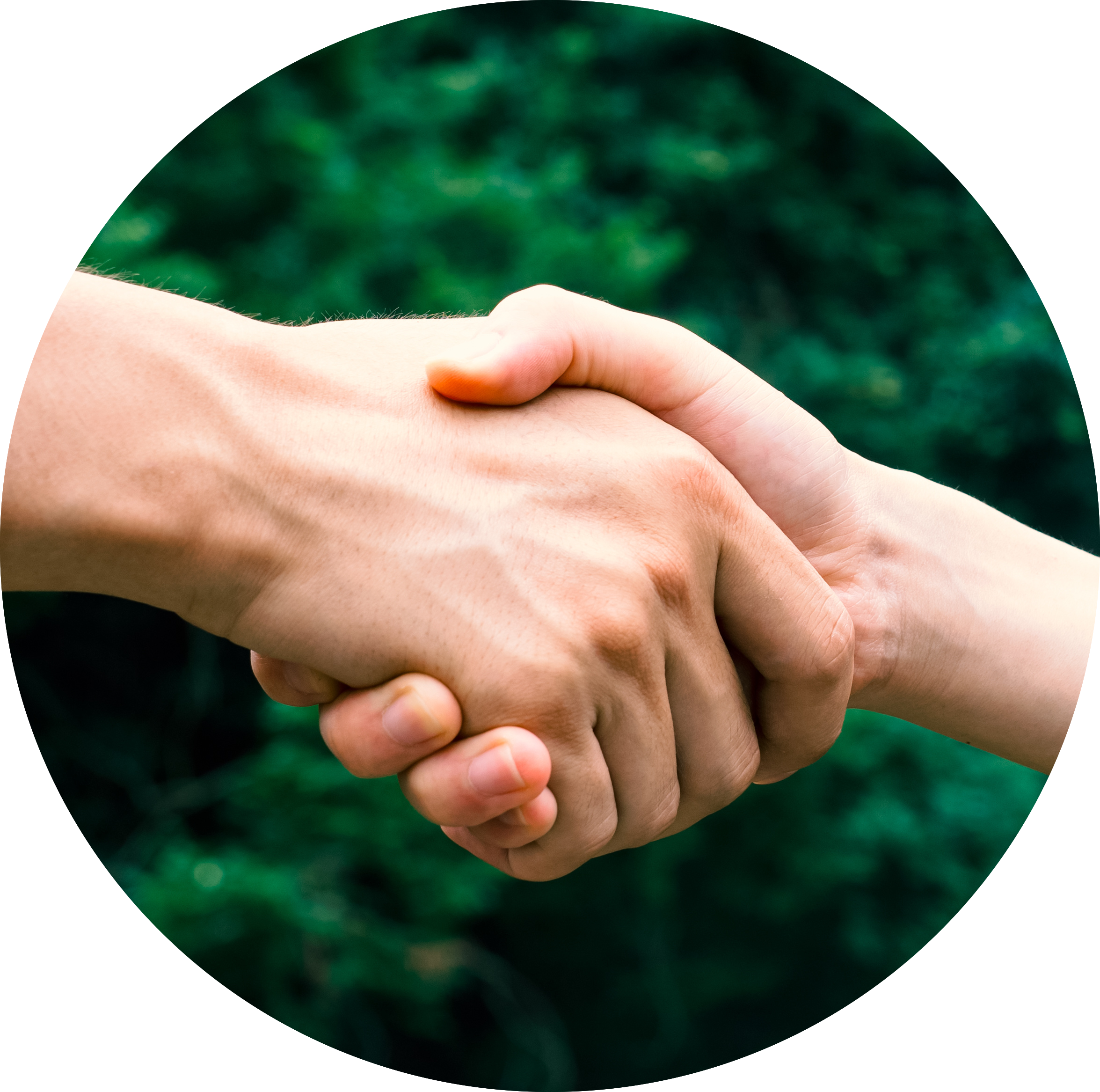 Friendlyness - Holding Hands (2351x2333), Png Download