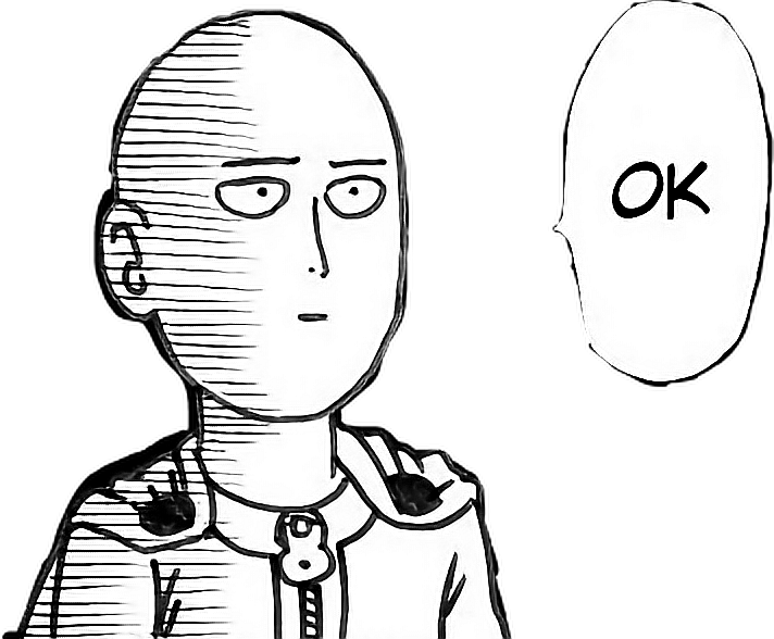 Saitama Wtf (712x588), Png Download