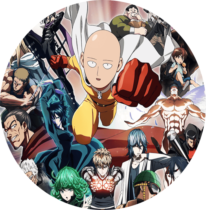 Portadas Anime Dvd One Punch Man Portada Dvd - One-punch Man Vol.1-12 End(dvd) (english Subtitle) (712x726), Png Download