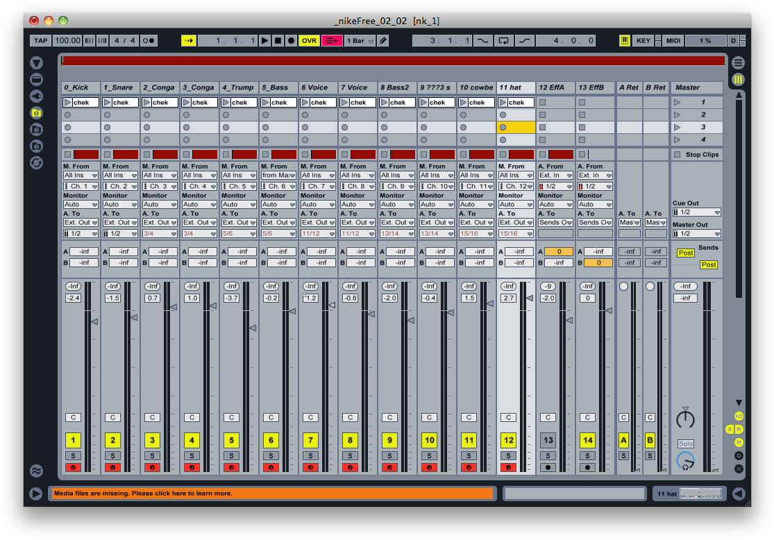 Nikefreeableton - Electronic Musical Instrument (1128x791), Png Download