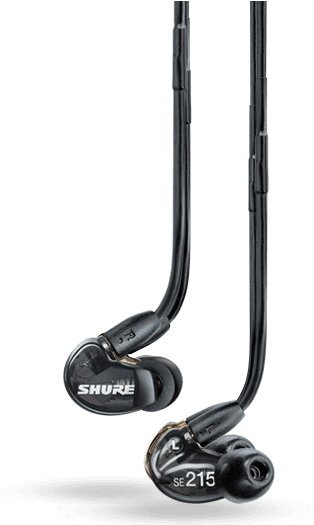 Auriculares - Shure Se 215 (575x600), Png Download