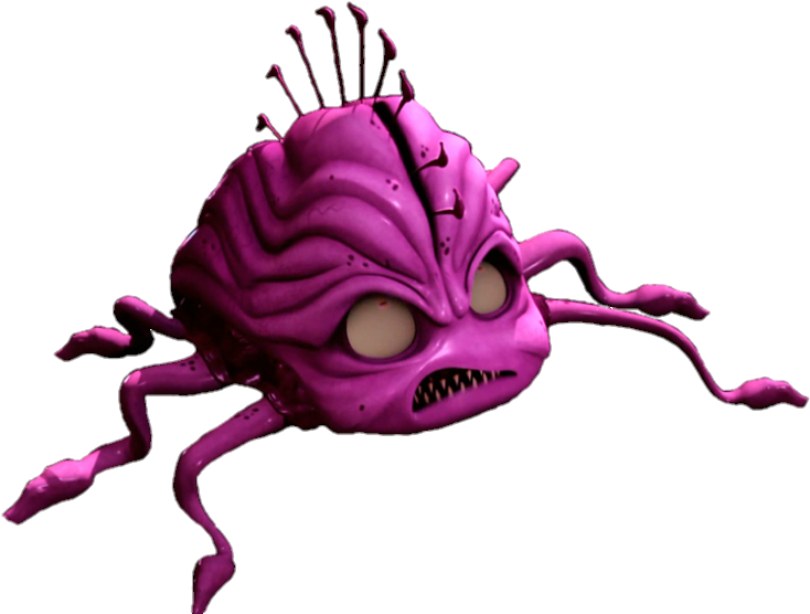 Raphael Kraang Head Tentacles Profile - Tentacle (758x567), Png Download