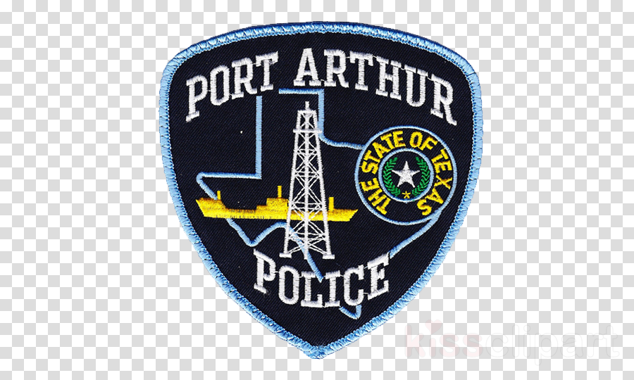 Badge Clipart Emblem Police Badge - Port Arthur Police Department Badge (900x540), Png Download