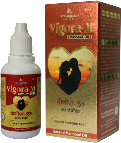 Vigora-m Herbal Oil - Vigora M (600x600), Png Download