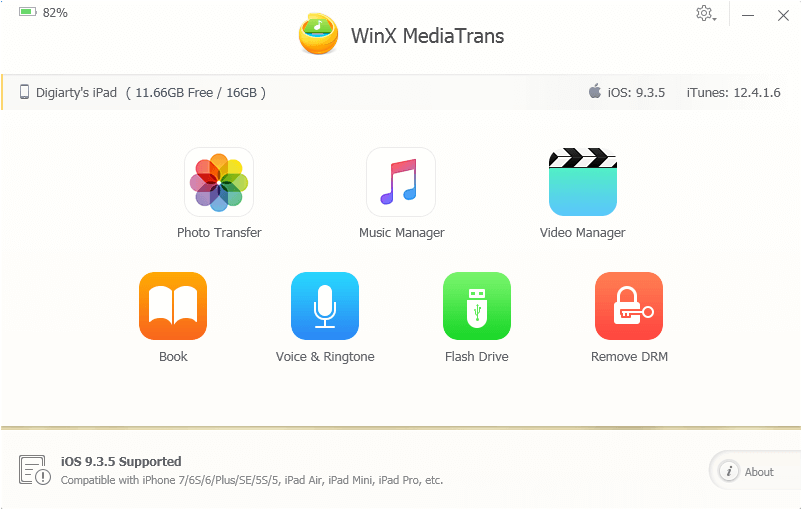 No Itunes, Icloud Or Even Wifi Required - Macx Mediatrans (1100x695), Png Download