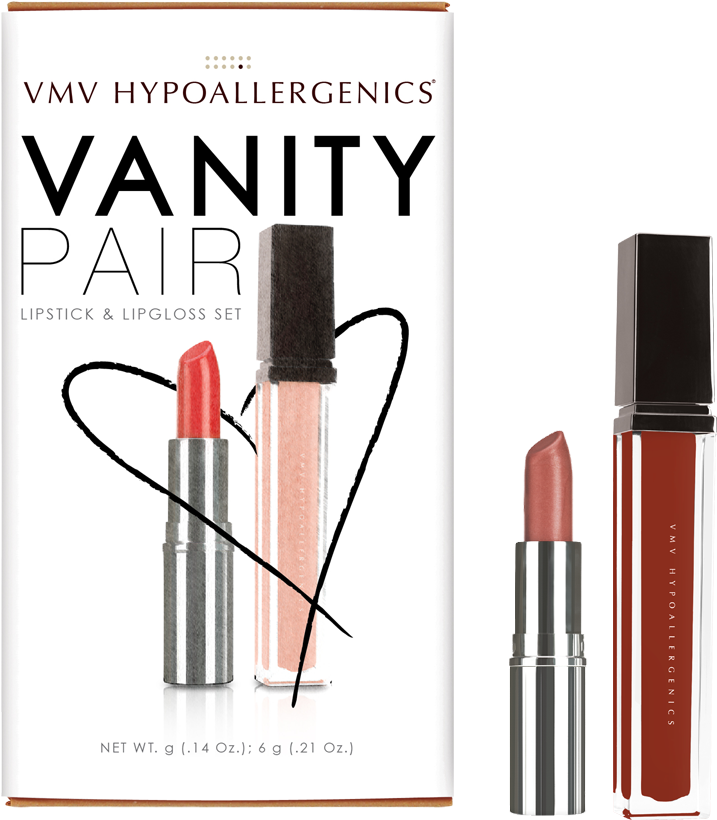 Vmv Hypoallergenics Vanity Pair - Vmv Hypoallergenics Velvet Matte Lipstick - Hot Librarian (1000x1000), Png Download