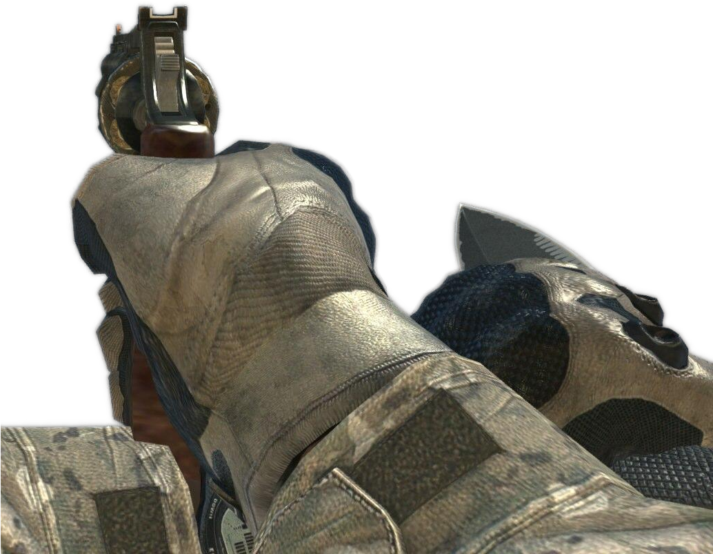 Tactical Knife Modern Warfare 2 Download - 44 Magnum Tactical Knife (1033x903), Png Download