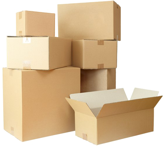 Cardboard Carton Png Download Image (724x558), Png Download