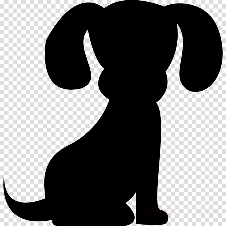 Cute Dog Silhouette Clipart Bichon Frise Puppy Yorkshire - Clear Background Heart Icon Transparent (900x900), Png Download