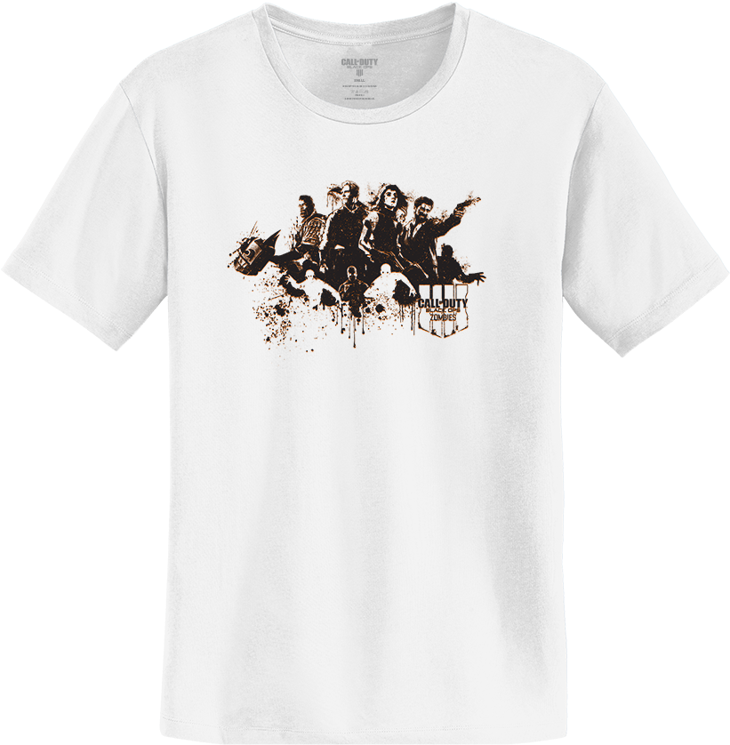 Black Ops Zombie Tee - Art (960x960), Png Download