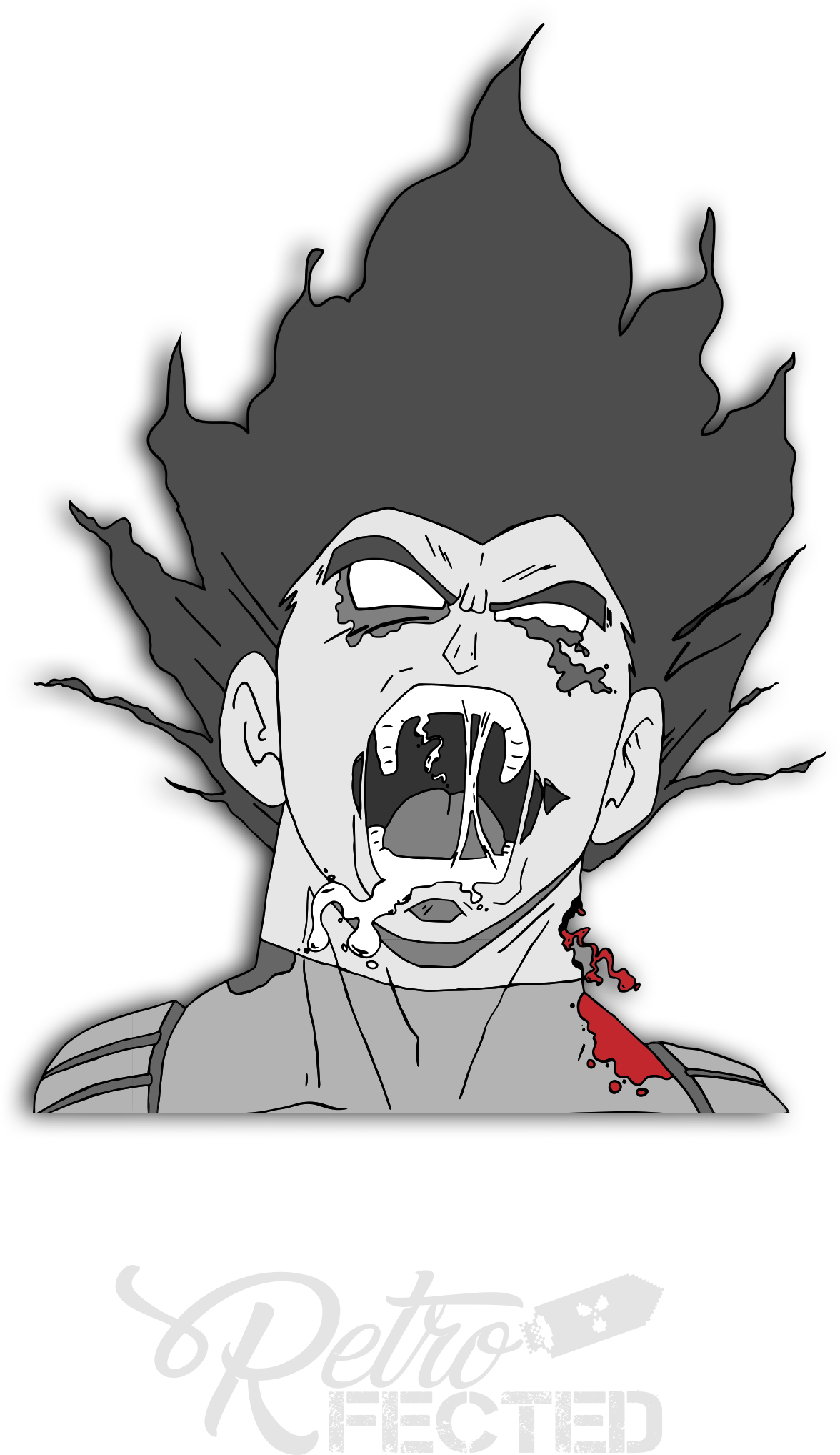 Zombie Vegeta (2100x2100), Png Download