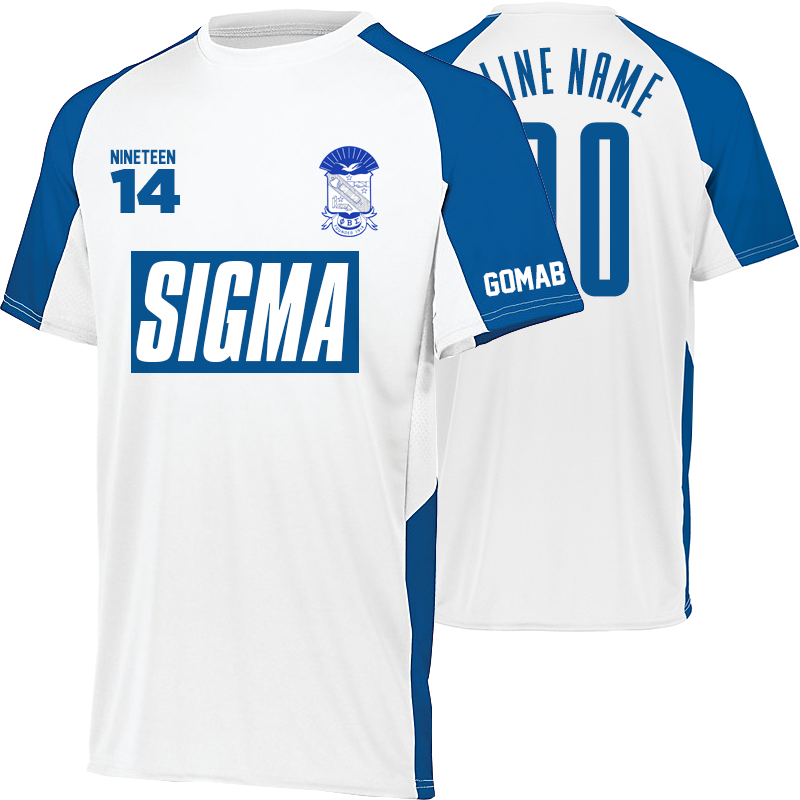 Phi Beta Sigma Home Soccer Jersey - Phi Beta Sigma (800x800), Png Download