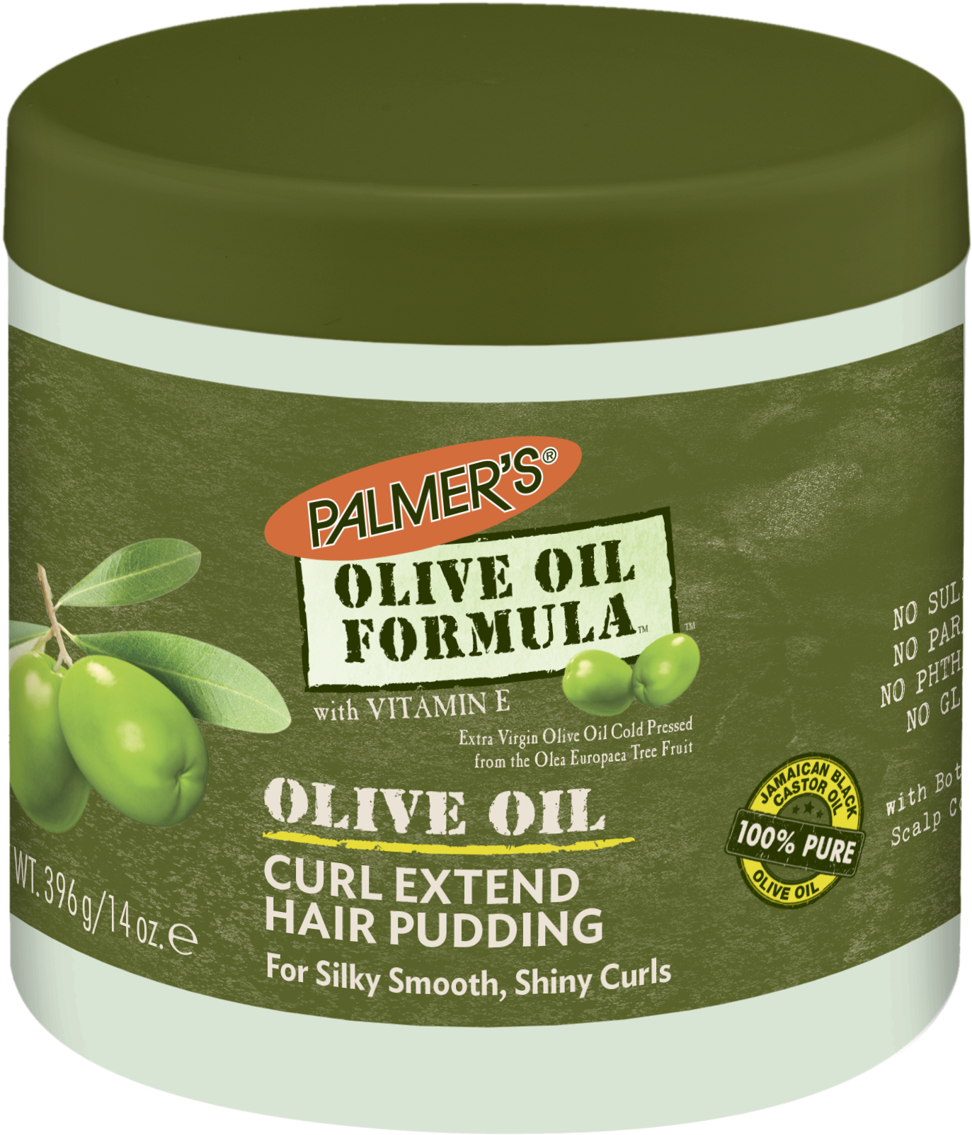 Clip Art Freeuse Library Broccoli Transparent Hair - Palmer's Olive Oil Formula Curl Extend Hair Pudding (1590x1800), Png Download