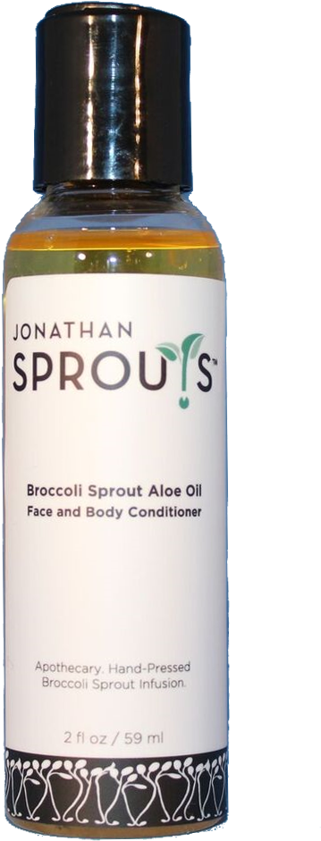 Broccoli Sprout Aloe Oil - Cosmetics (612x1080), Png Download