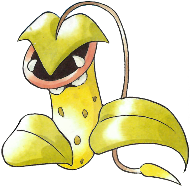 Water Pokémon Master 💧 On Twitter - Pokemon Red Victreebel (607x599), Png Download