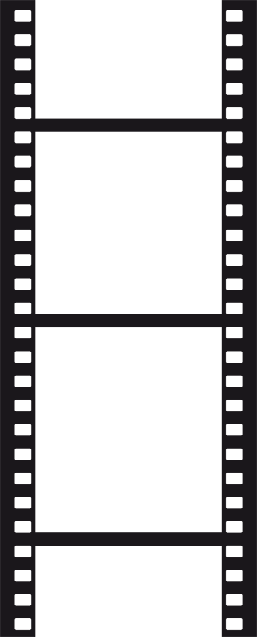Roll Film Door Sticker (374x926), Png Download