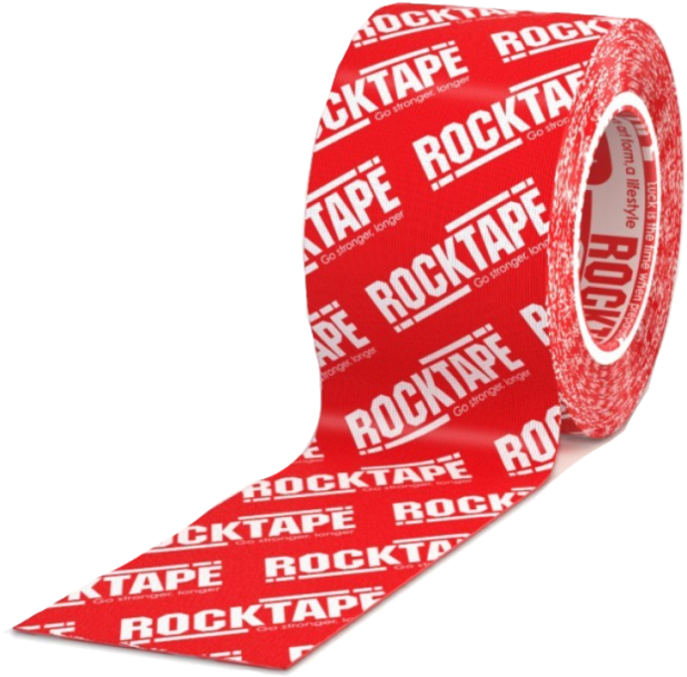 Rocktape 2" Single Rolls - Rocktape Red Logo (650x650), Png Download