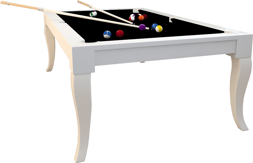 Made Entirely In Solid Wood, Thanks To Its Essential - Billiard Table (1184x650), Png Download
