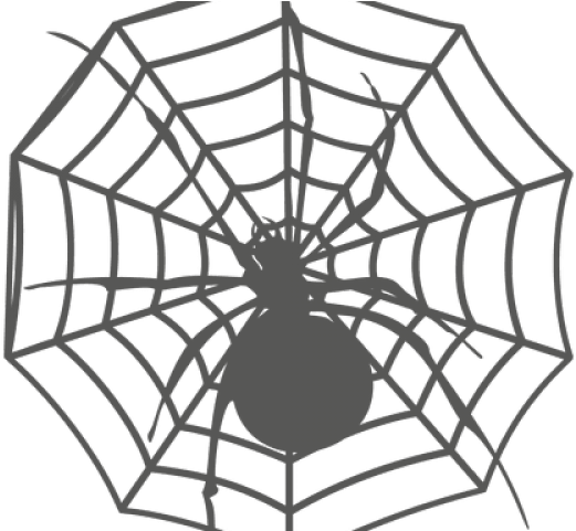 Spider Web Clip Art (640x480), Png Download