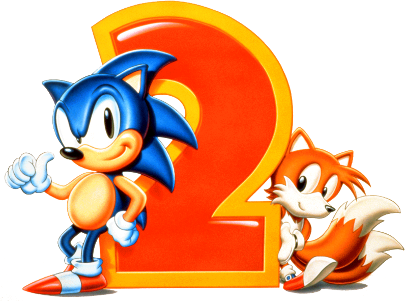 Sonic And Tails - Sonic The Hedgehog 2 Ad Sega Genesis (800x600), Png Download
