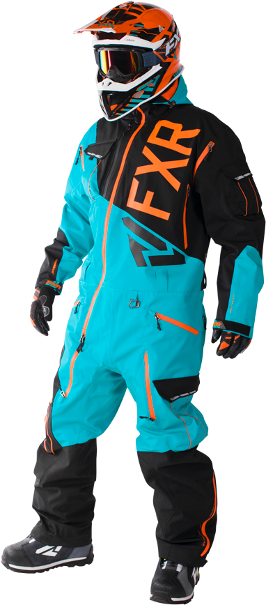 Fxr Men's Ranger Instinct Monosuit - Комбинезон Для Снегохода (392x877), Png Download