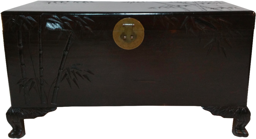 Chinese Carved Blanket Chest - Coffee Table (1000x738), Png Download