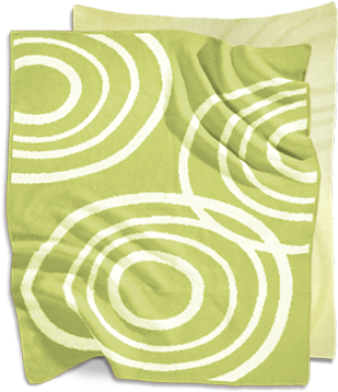 The Just-right Knit Of Nook's Breathable, Certified - Nook Sleep Systems Organic Cotton Knit Blanket (lawn (585x585), Png Download