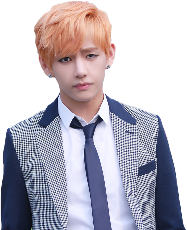 Kim Taehyung Png 2015 - Taehyung With No Background (871x918), Png Download