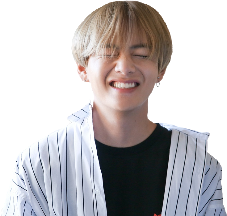 Report Abuse - Bts V Smile 2018 (1079x708), Png Download