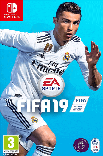 Fifa 19 Nintendo Switch (552x700), Png Download