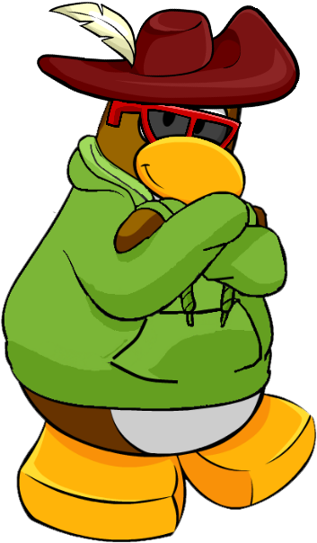 Club Penguin Wiki - Cartoon (528x685), Png Download
