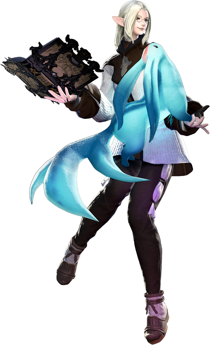 Arcanist Xiv Class Render (890x1460), Png Download
