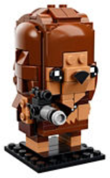 Chewbacca - Lego Brickheadz (1042x585), Png Download