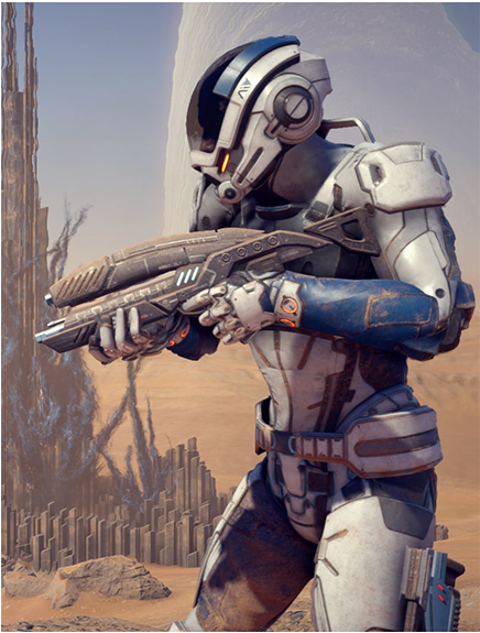 Ghost Recon Train To Win - Mass Effect Andromeda Military (435x766), Png Download