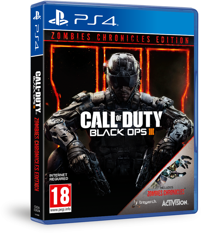 Ps4 Igra Call Of Duty - Cod Black Ops 3 Zombies Chronicles (960x960), Png Download