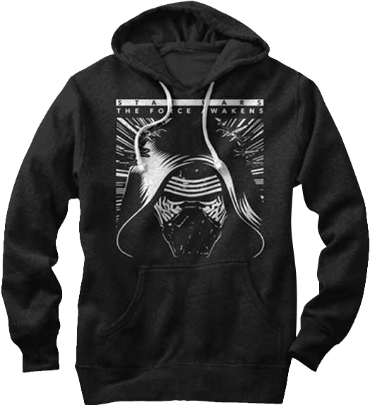 The Force Awakens Kylo Ren Hoodie - Christmas Sweater Cheap Star Wars (572x572), Png Download