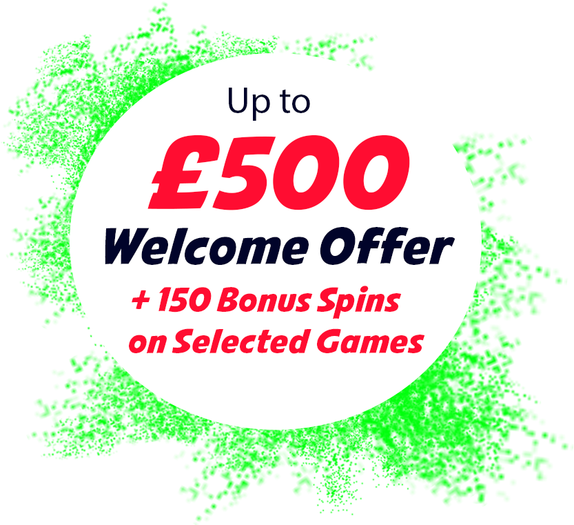 Get £500 Welcome Offer, 100 Spins On Cleopatra - Kerching Casino (1020x760), Png Download